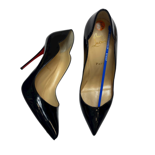 Shoes Luxury Designer By Christian Louboutin In Black, Size:8.5