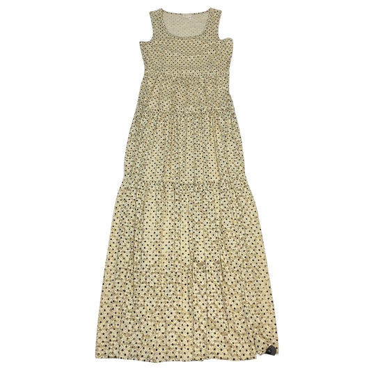 Dress Casual Maxi By Meadow Rue In Black & Cream, Size:L