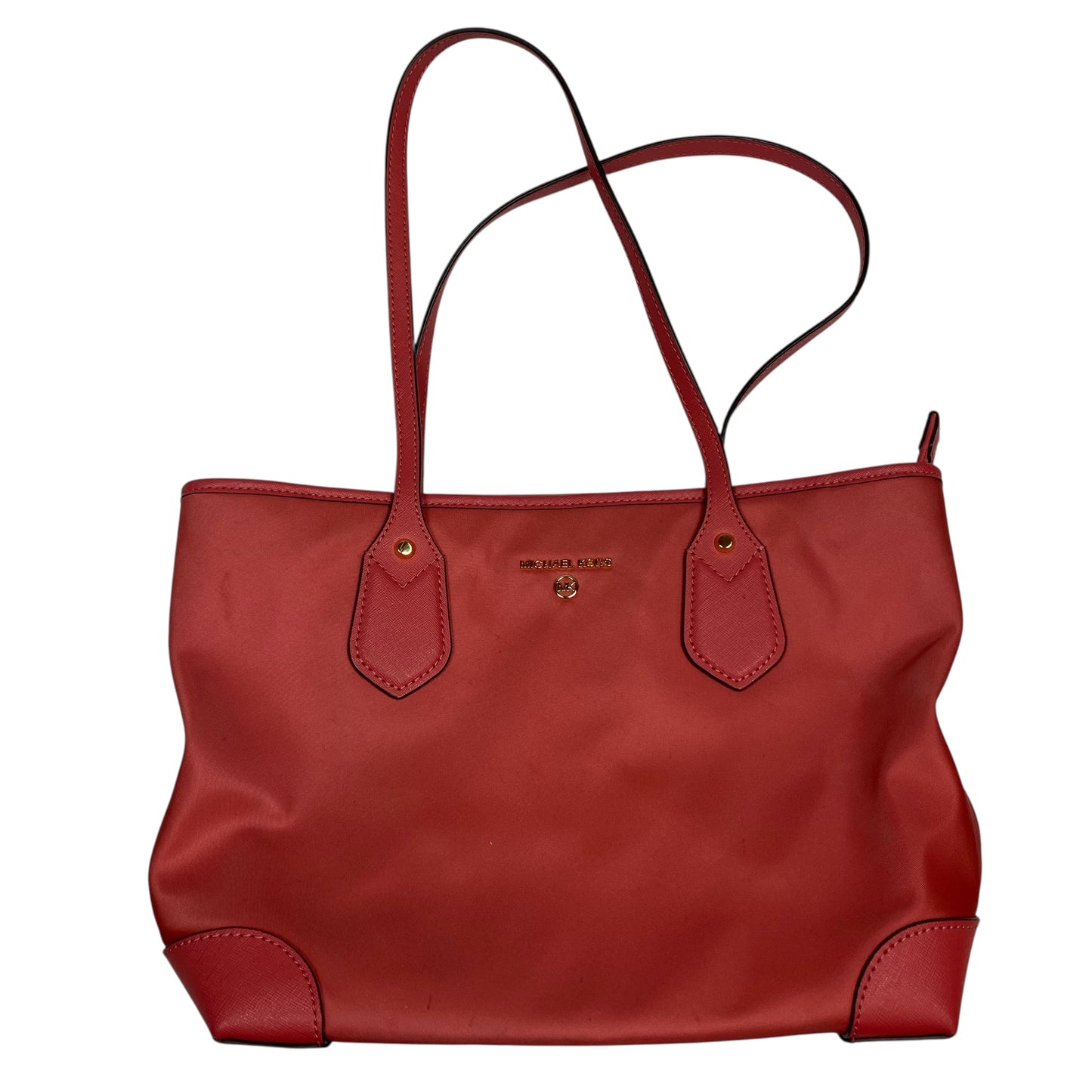 Handbag Designer By Michael Kors In Red, Size:Medium