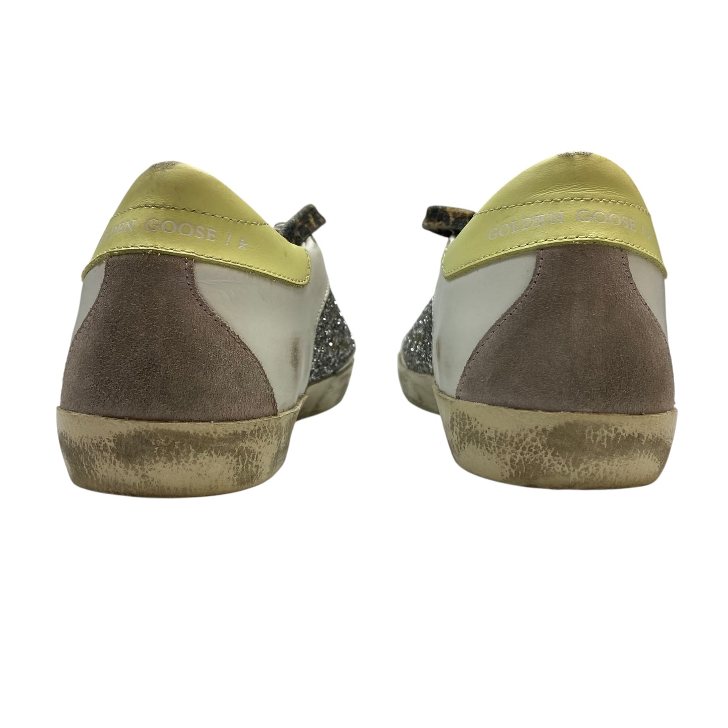 Shoes Luxury Designer By Golden Goose In Cream, Size:8