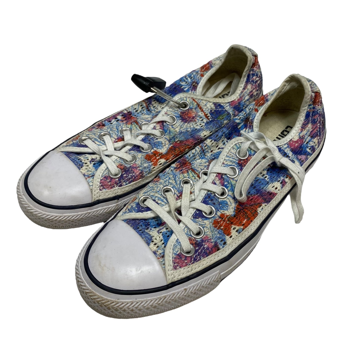 Shoes Sneakers By Converse In Blue & Cream, Size:8