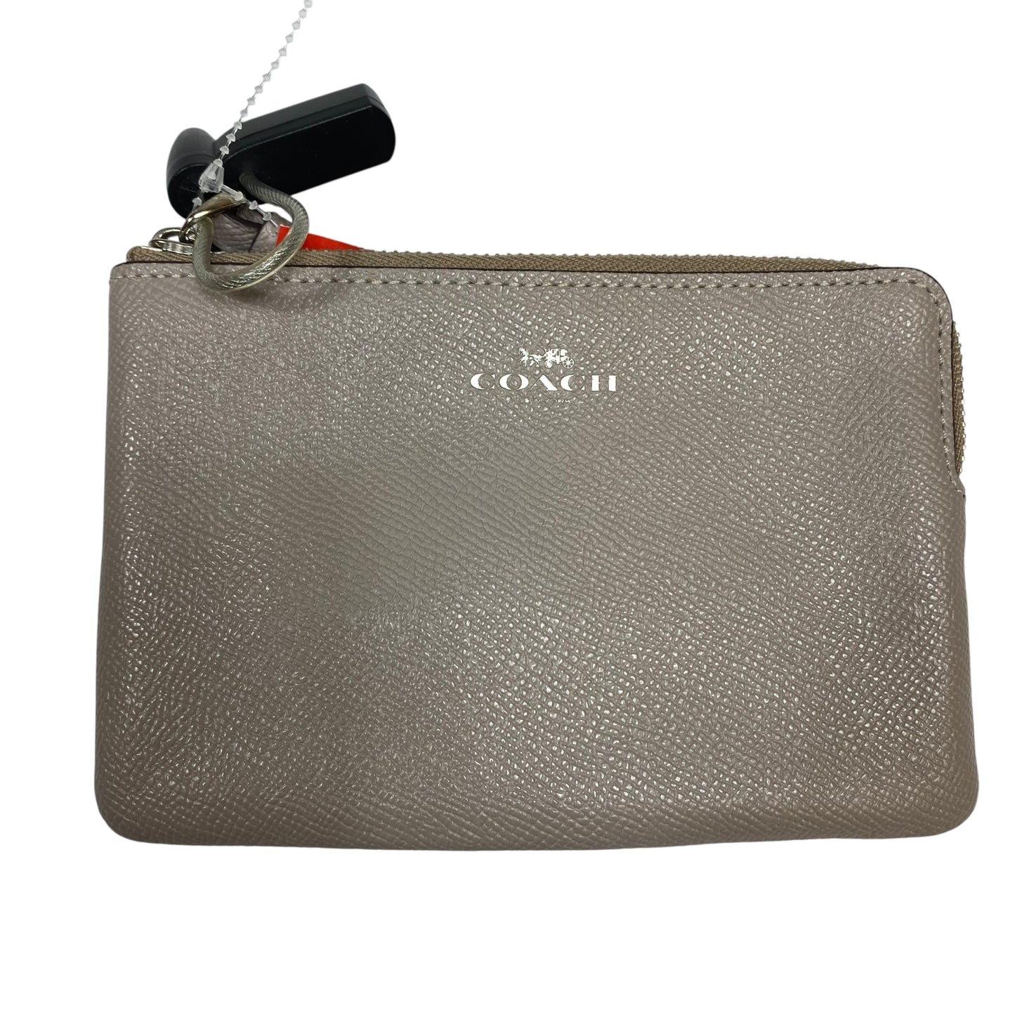 Wristlet Designer By Coach In Taupe, Size:Small