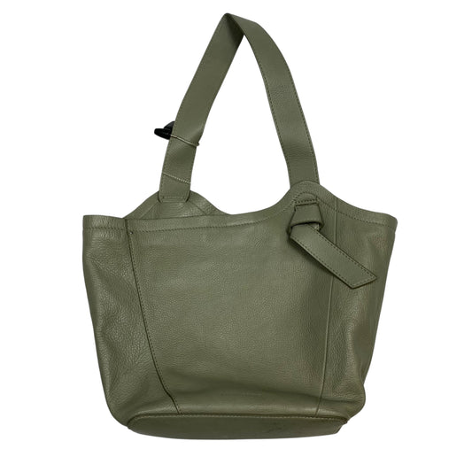 Handbag Leather By Lucky Brand In Green, Size:Small