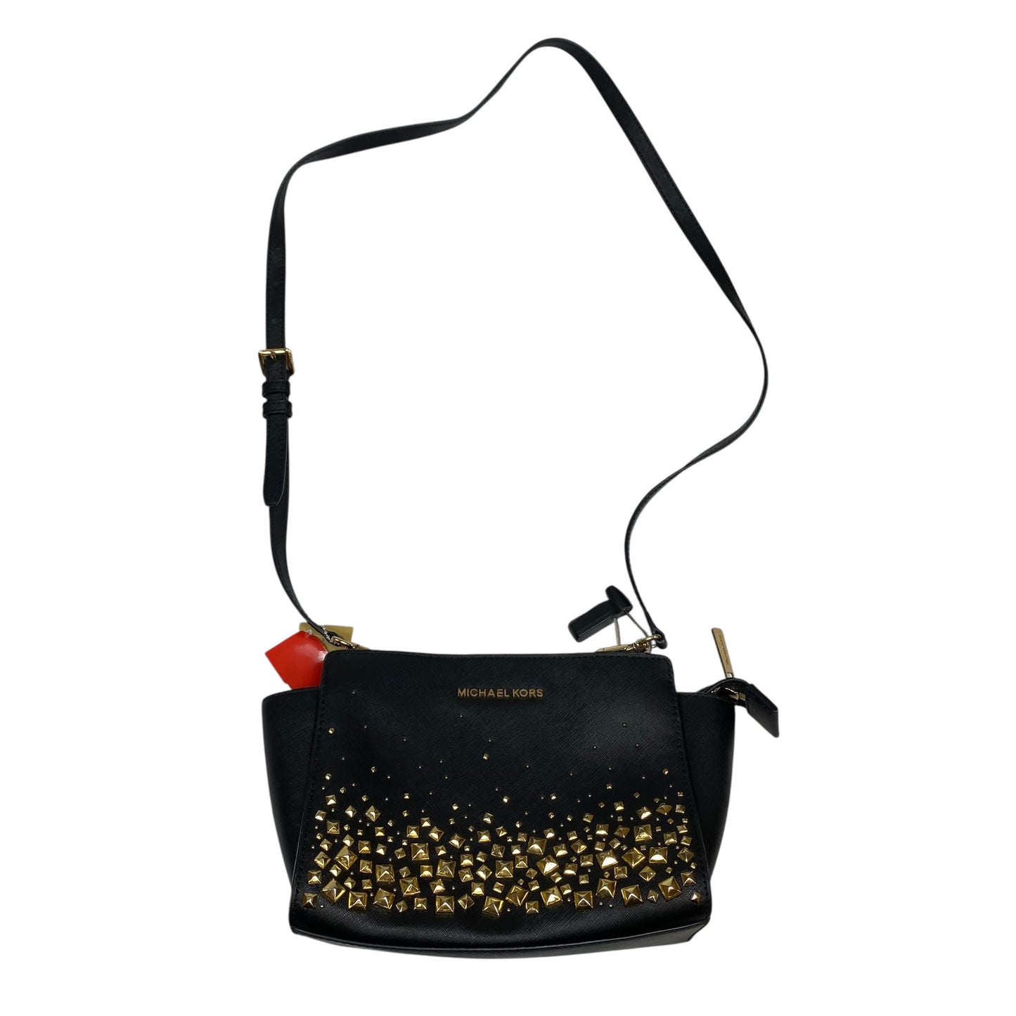 Crossbody Designer By Michael Kors In Black, Size:Small