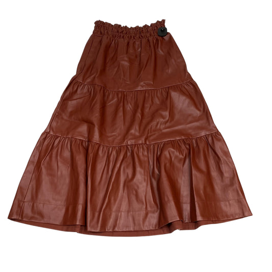 Skirt Maxi By Anthropologie In Red, Size:S