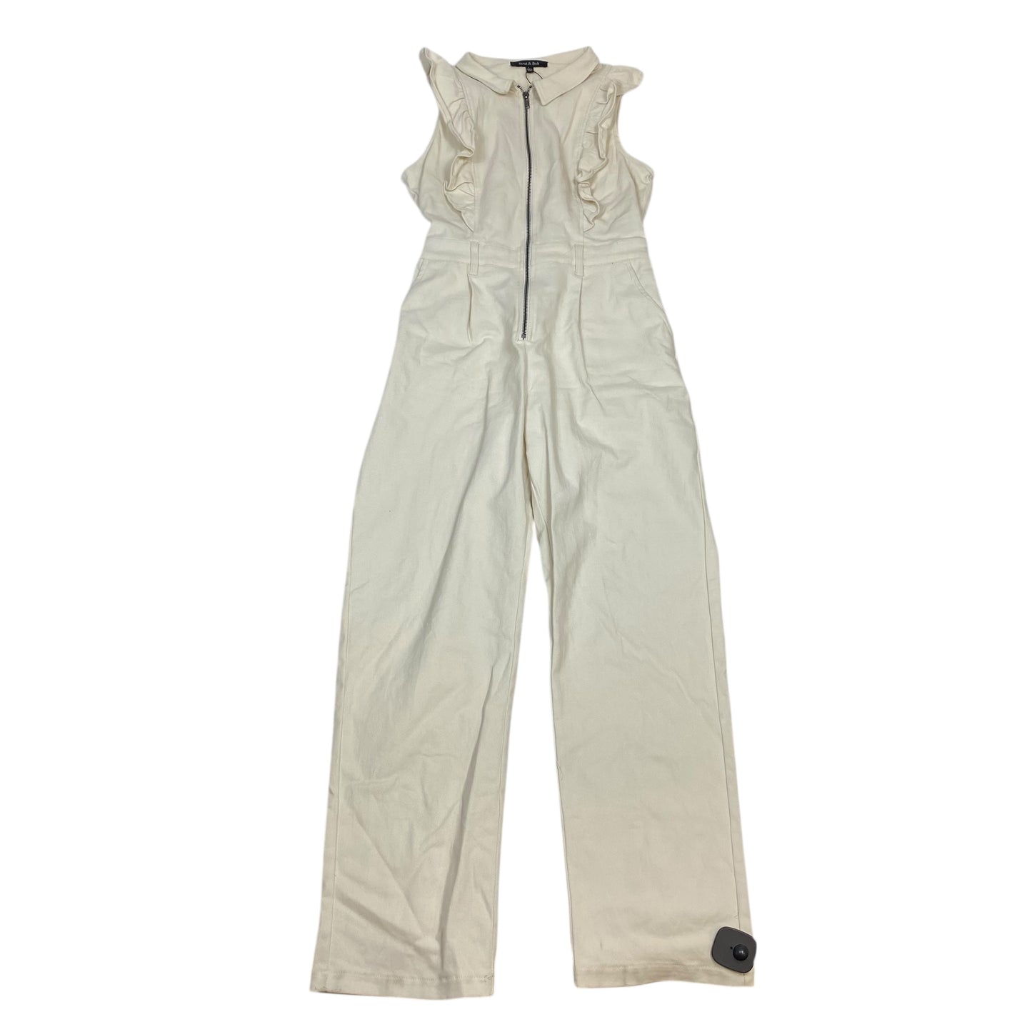 Jumpsuit By Strut & Bolt In Cream, Size:L