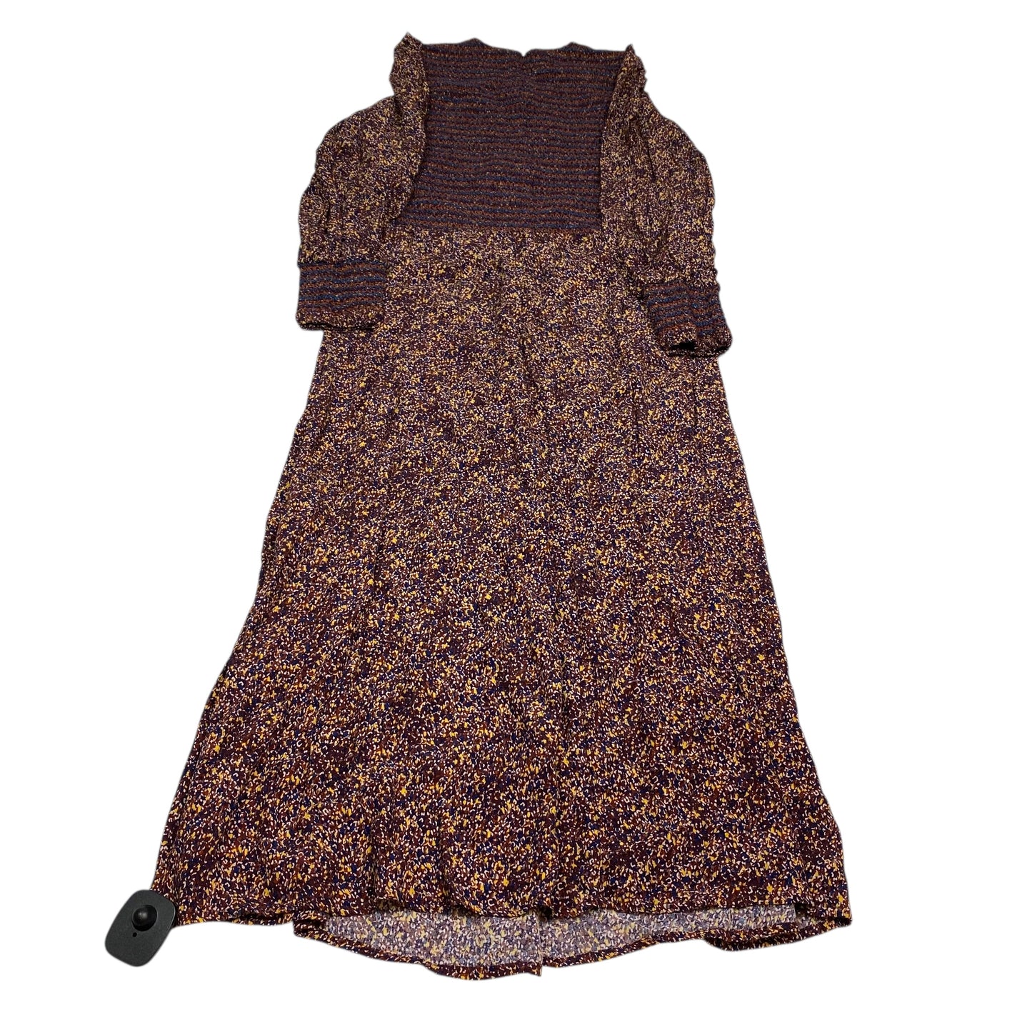 Dress Casual Midi By Sessun In Multi, Size:L