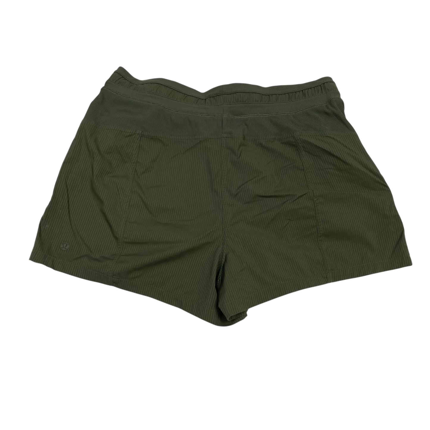 Athletic Shorts By Lululemon In Green, Size:M