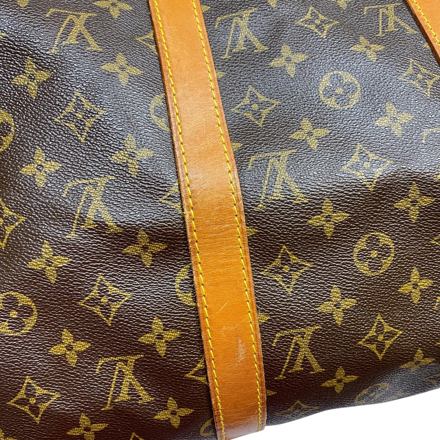 Duffle And Weekender Luxury Designer By Louis Vuitton In Brown, Size:Medium