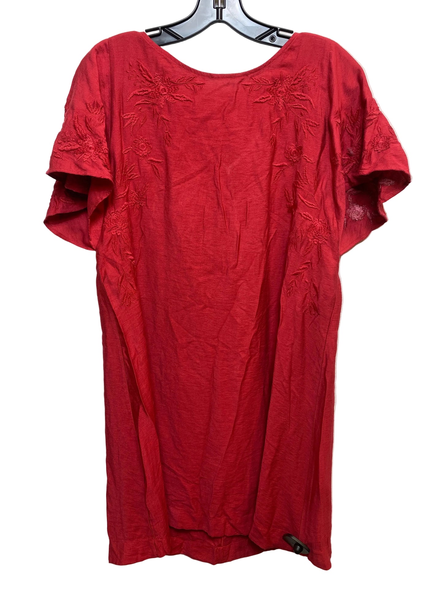 Dress Casual Short By Loft In Red, Size: M