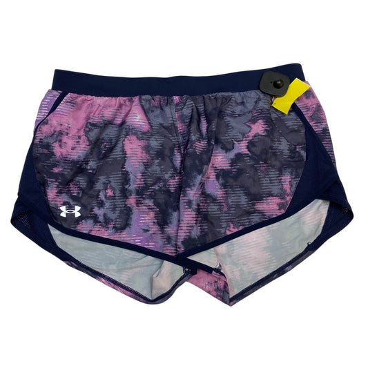 Athletic Shorts By Under Armour In Purple, Size:L
