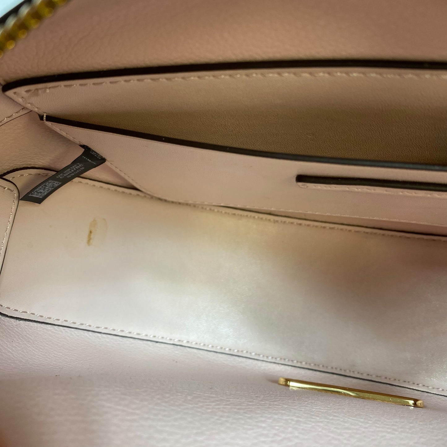 Handbag Designer By Michael Kors In Pink, Size:Small