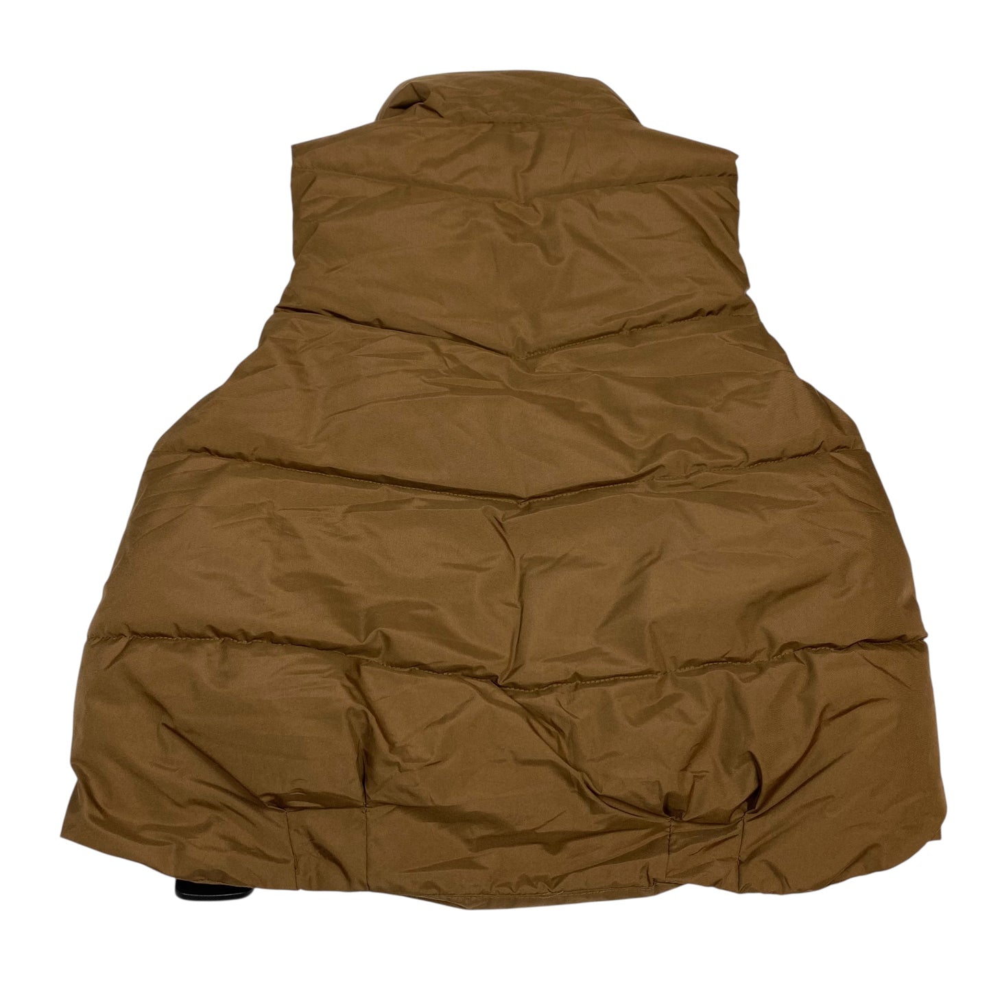 Vest Puffer & Quilted By Love & Other Things In Brown, Size:S