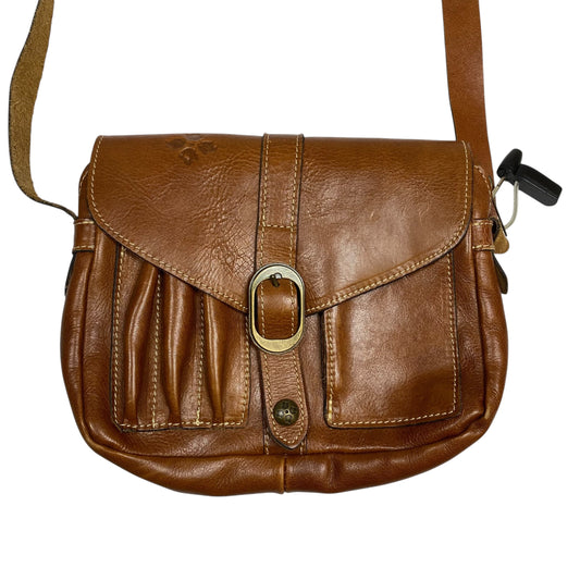 Crossbody Designer By Patricia Nash In Brown, Size:Small