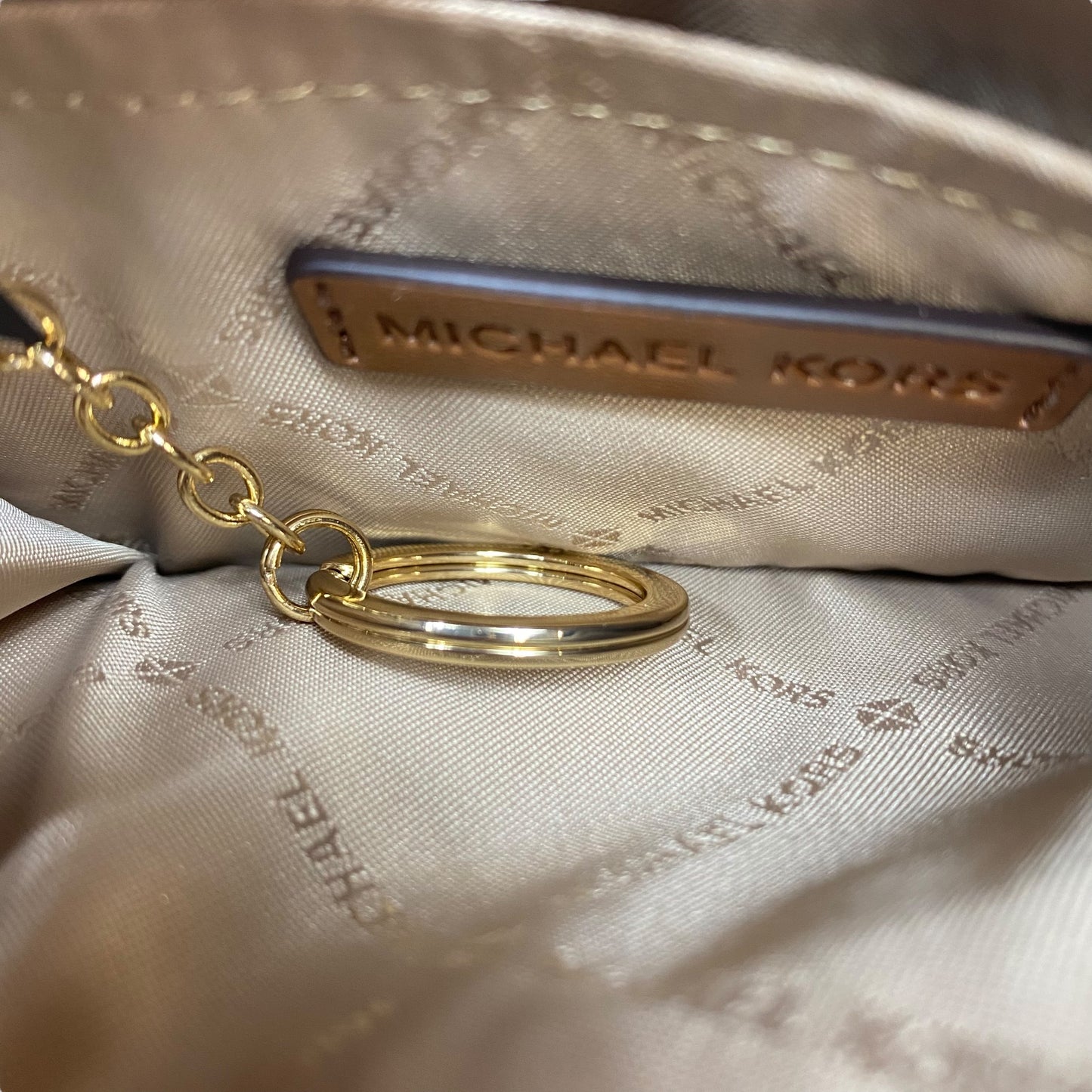 Id/Card Holder Designer By Michael Kors In Brown