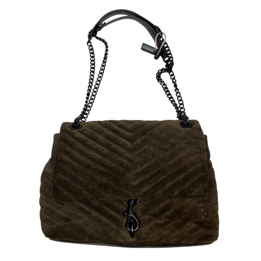 Crossbody Designer By Rebecca Minkoff In Brown, Size:Medium