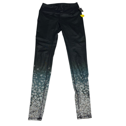 Athletic Leggings By Alo In Black & Purple, Size:Xs