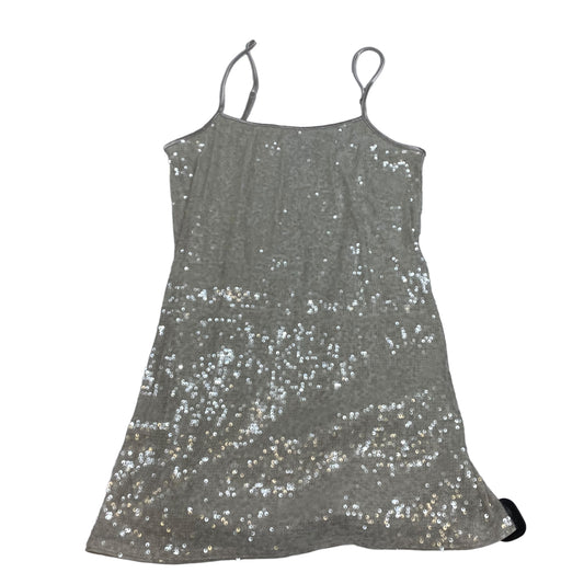 Silver Dress Party Short Divided, Size L