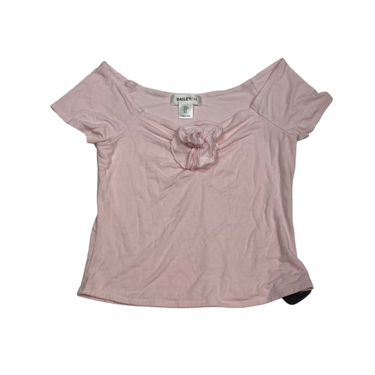 Pink Top Short Sleeve Bailey 44, Size S