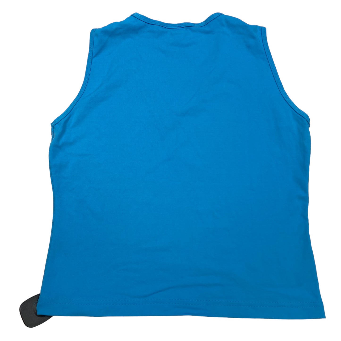 Blue Top Sleeveless Basic Clothes Mentor, Size M