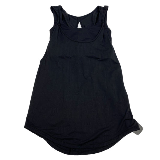 Black Athletic Tank Top Lululemon, Size 6