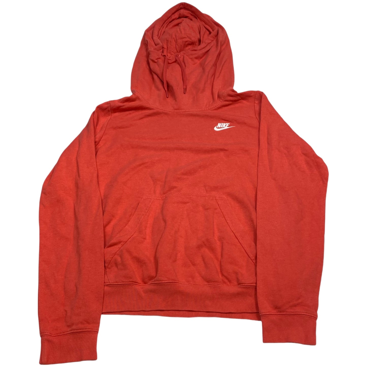 Athletic Sweatshirt Hoodie By Nike Apparel In Orange, Size: S