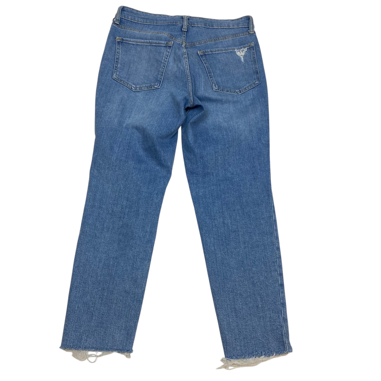 Jeans Straight By Old Navy In Blue Denim, Size: 10