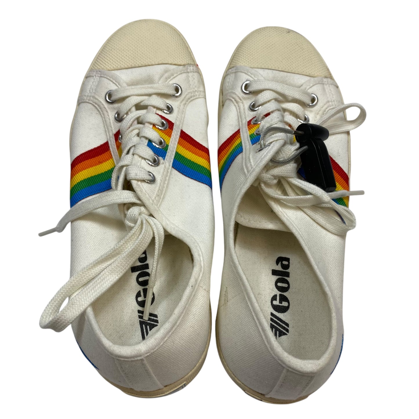 Shoes Sneakers By Gola In Cream, Size: 8