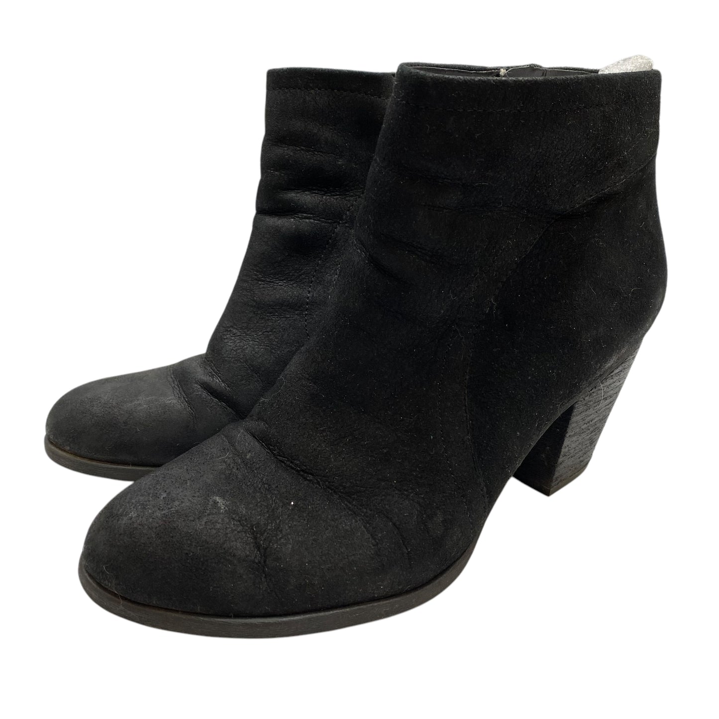 Boots Ankle Heels By Franco Sarto In Black, Size: 8.5