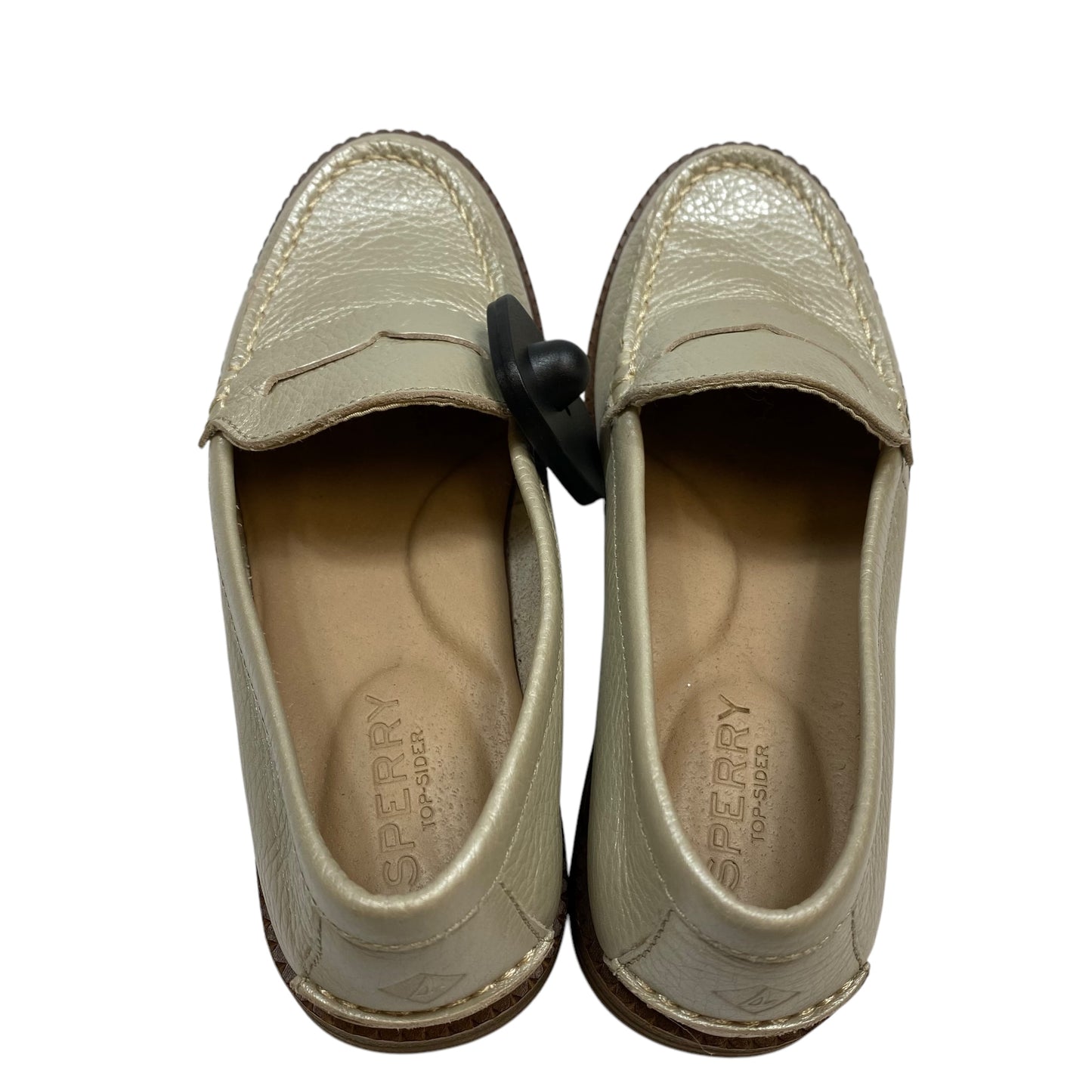 Shoes Flats By Sperry In Gold, Size: 5