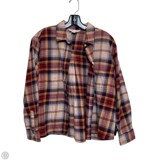 Top Long Sleeve By Old Navy In Red, Size: M