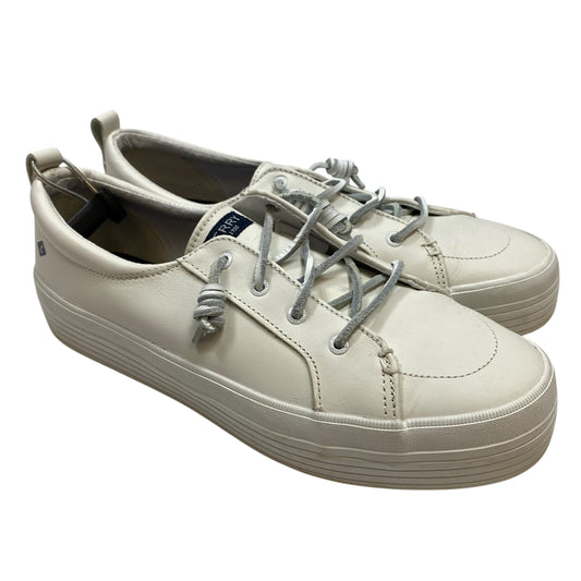 Shoes Flats By Sperry In White, Size: 12