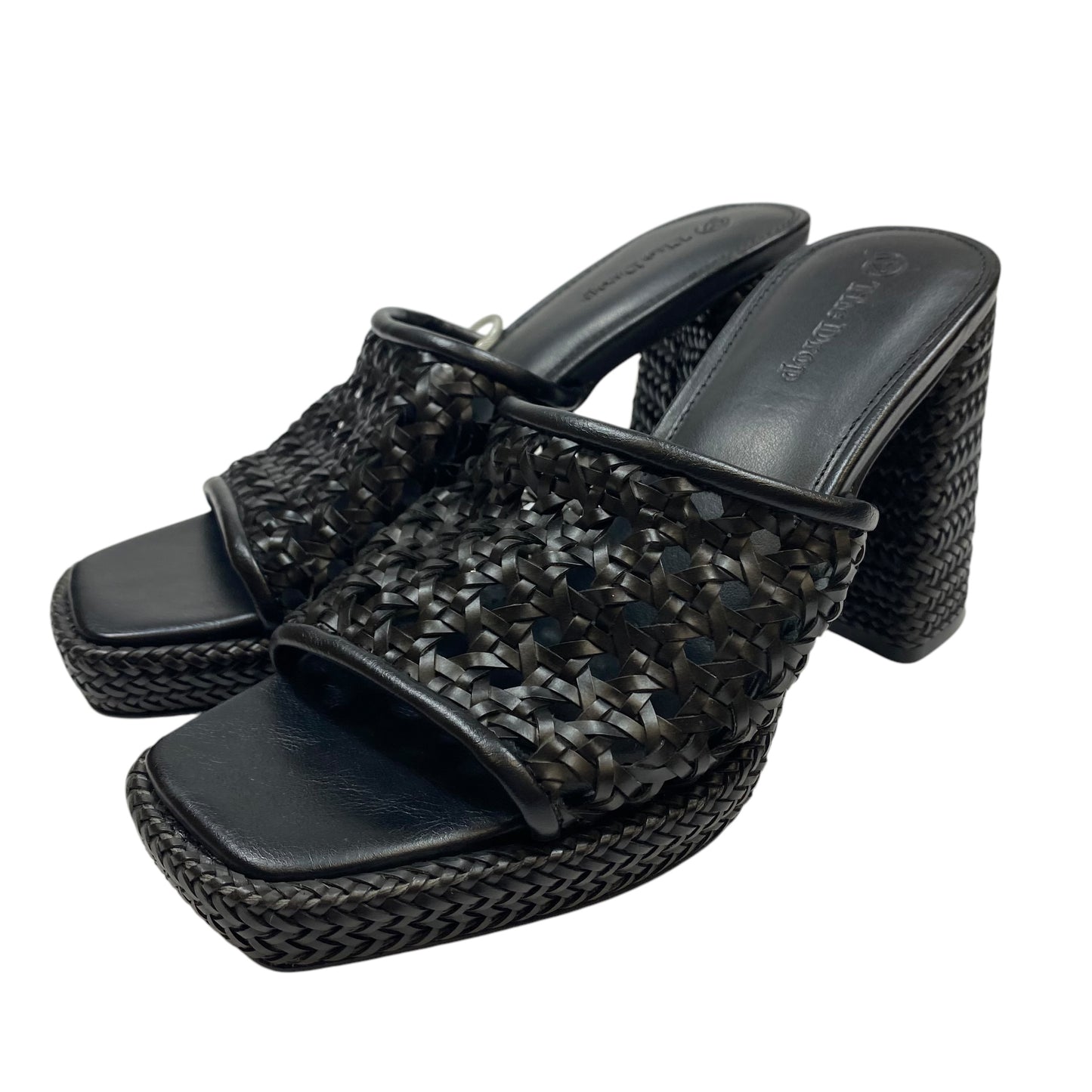 Shoes Heels Block By The Drop In Black, Size: 6.5