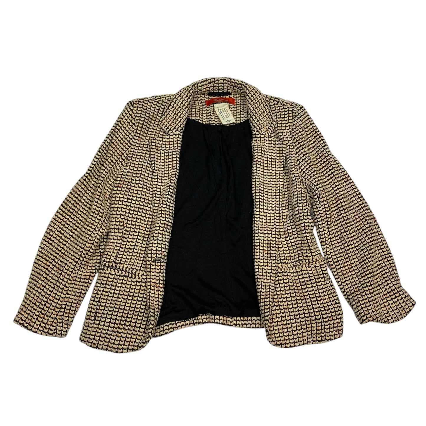 Blazer By Anthropologie In Cream, Size: M