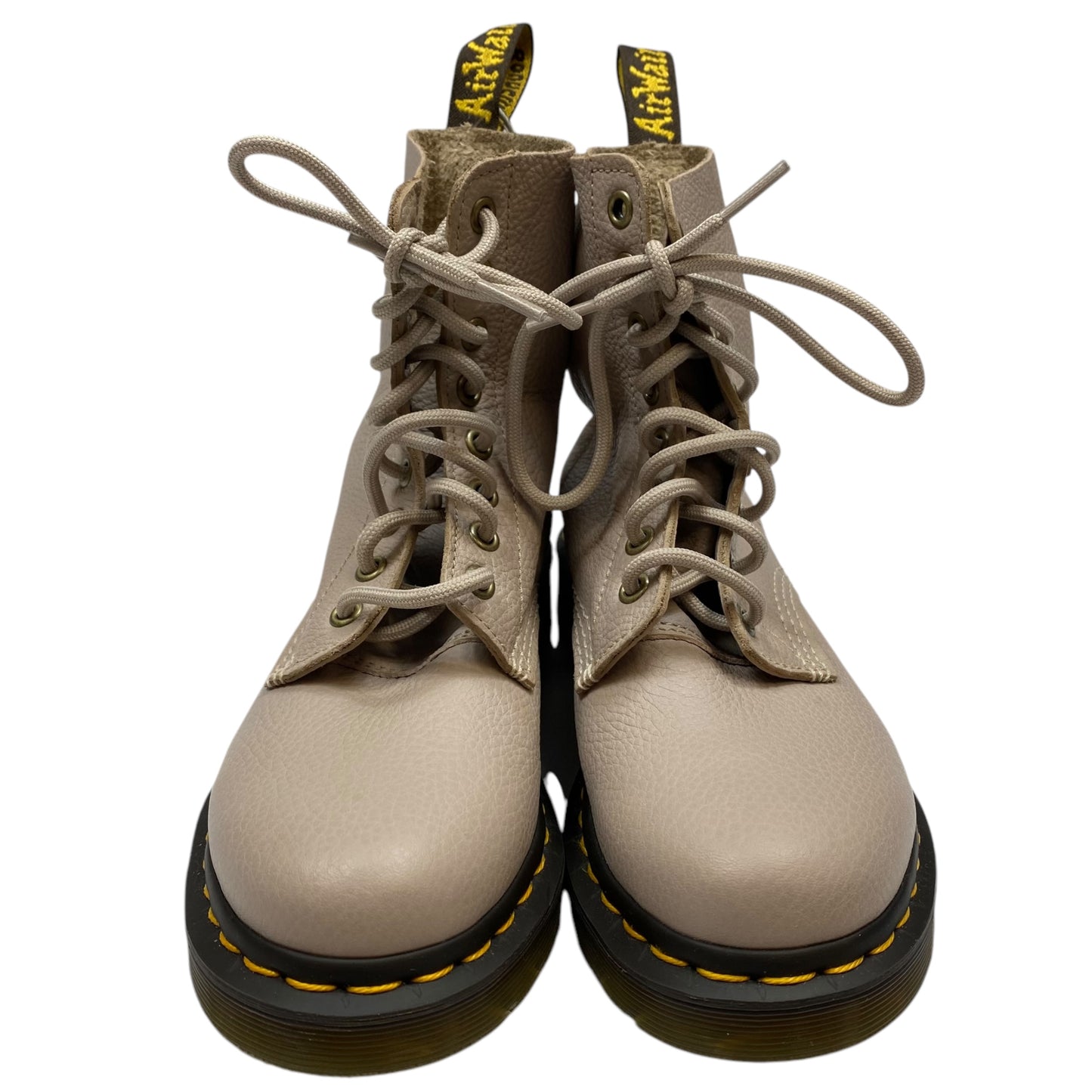 Boots Designer By Dr Martens In Cream, Size: 5