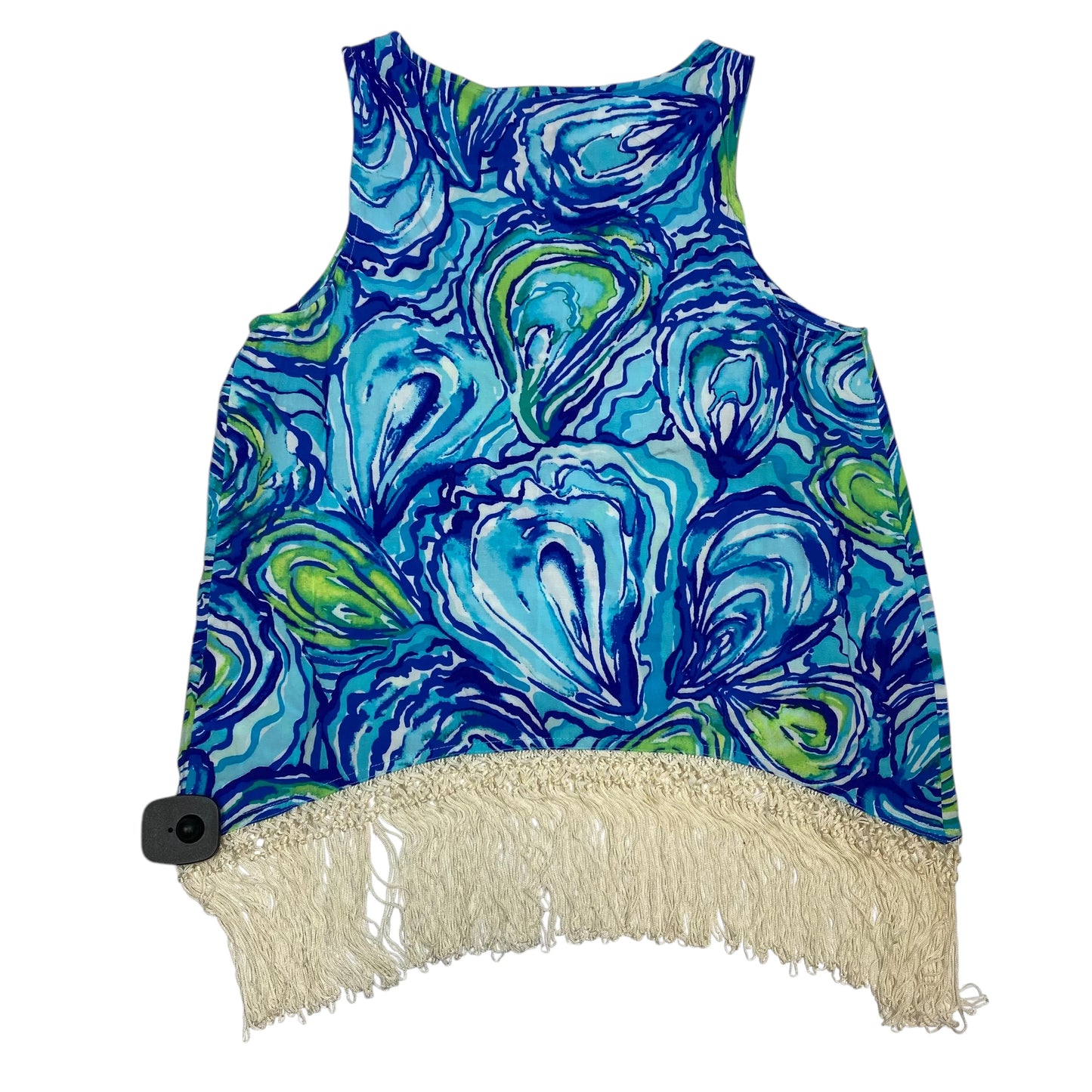 Top Sleeveless Designer By Lilly Pulitzer In Blue, Size: 2