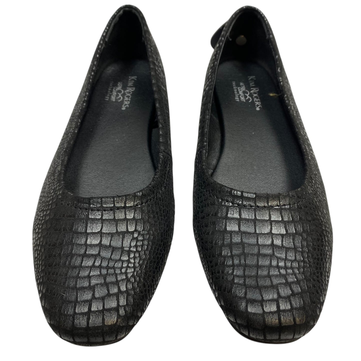 Shoes Flats By Kim Rogers In Black, Size: 10