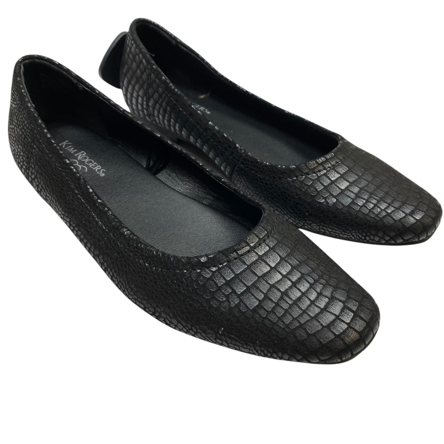 Shoes Flats By Kim Rogers In Black, Size: 10