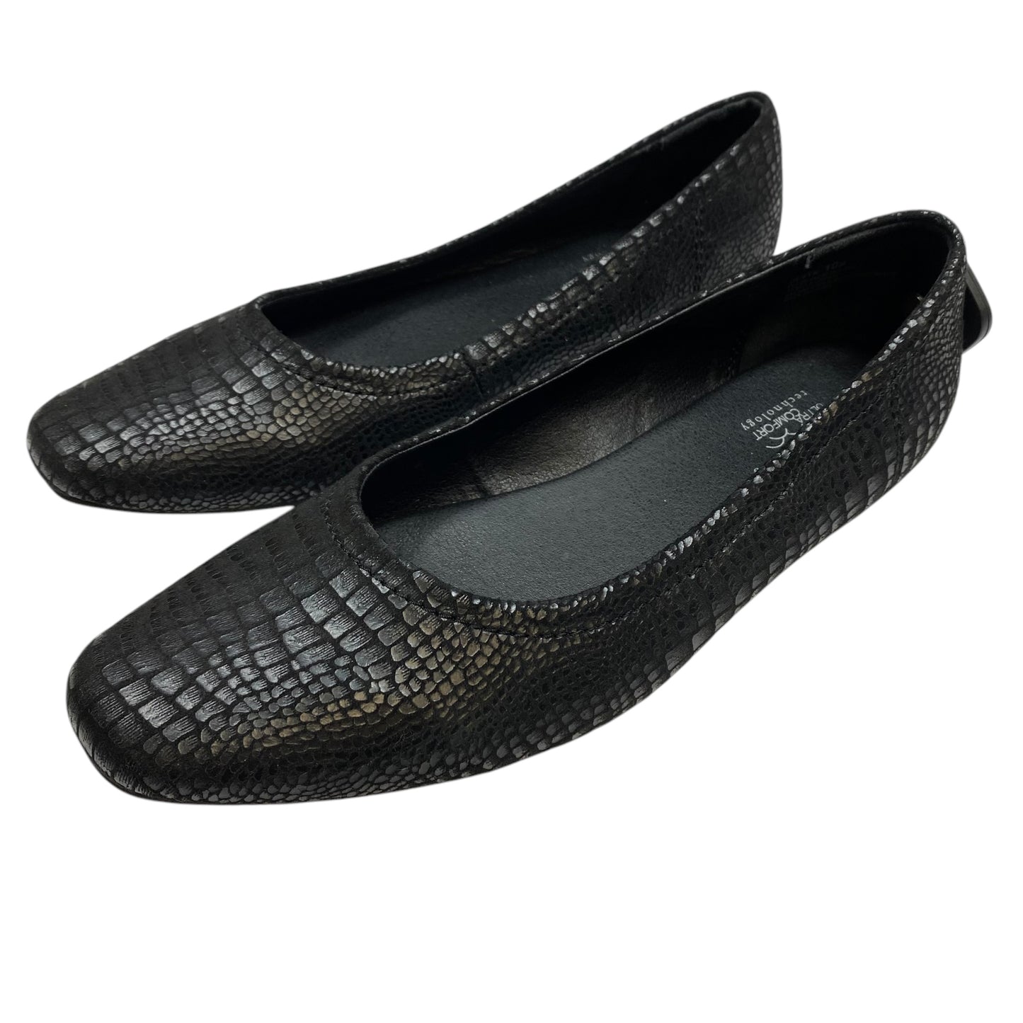 Shoes Flats By Kim Rogers In Black, Size: 10