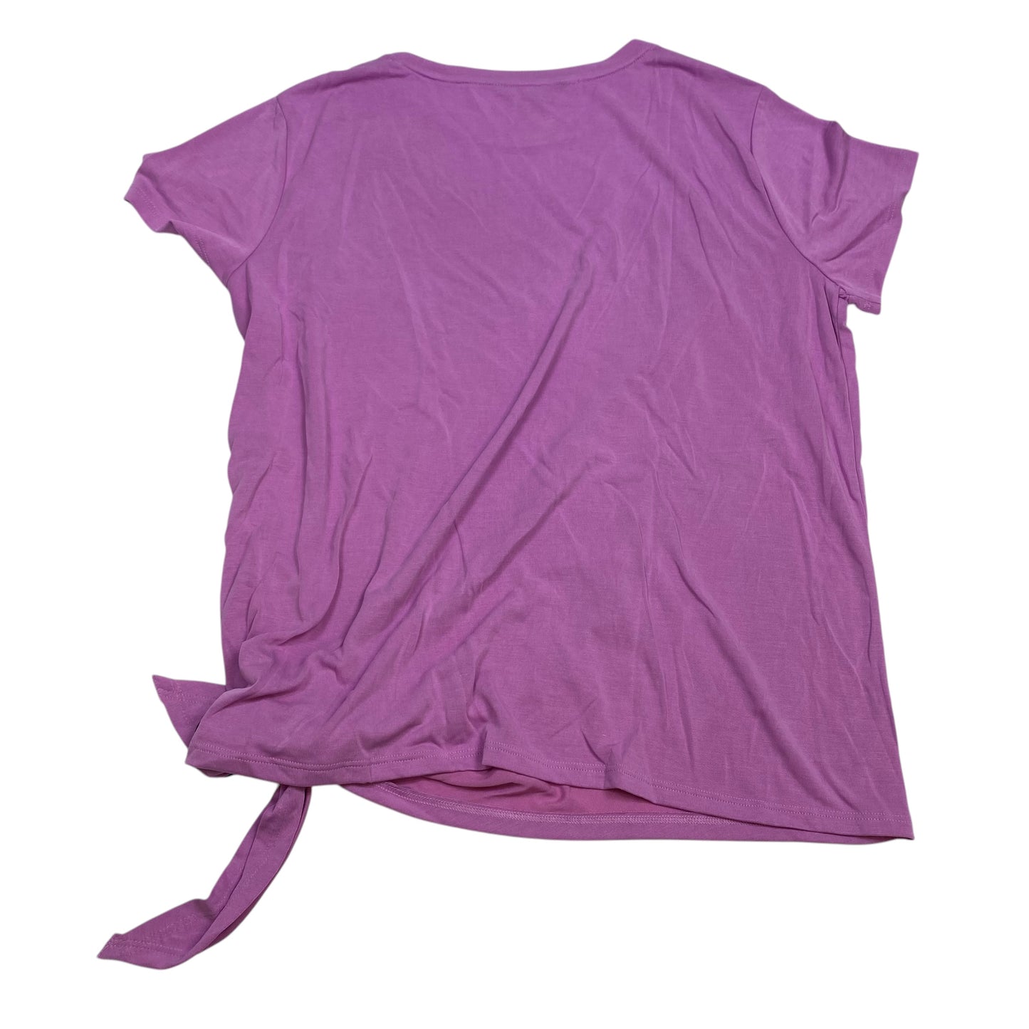 Top Short Sleeve Basic By Simply Vera In Purple, Size: Xl