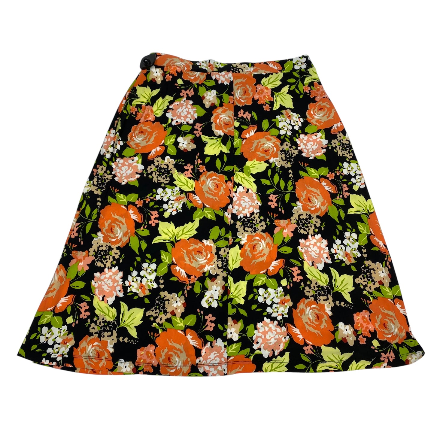 Skirt Midi By Kasper In Floral Print, Size: L