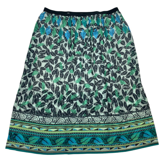 Skirt Midi By J. Jill In Green, Size: Lp