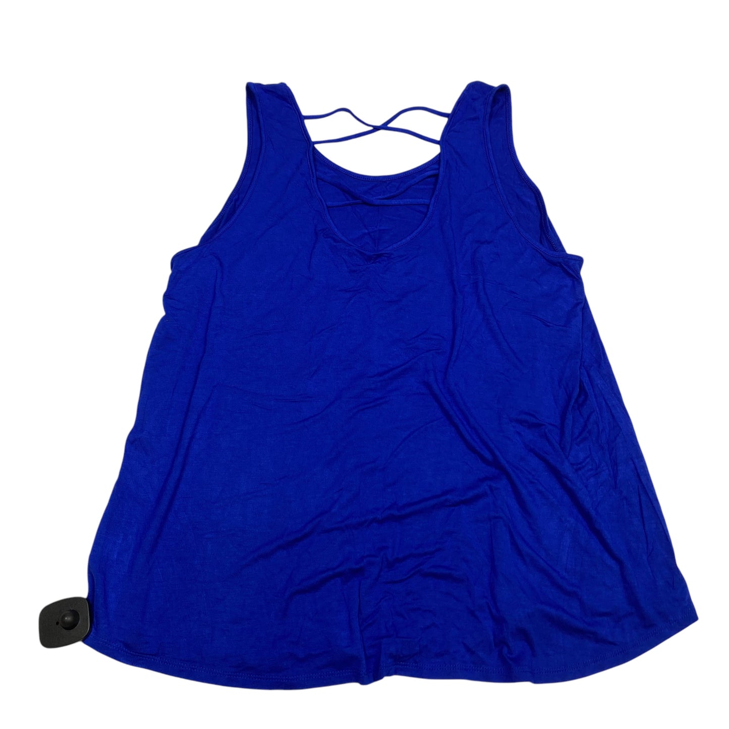 Top Sleeveless Basic By Apt 9 In Blue, Size: Xl