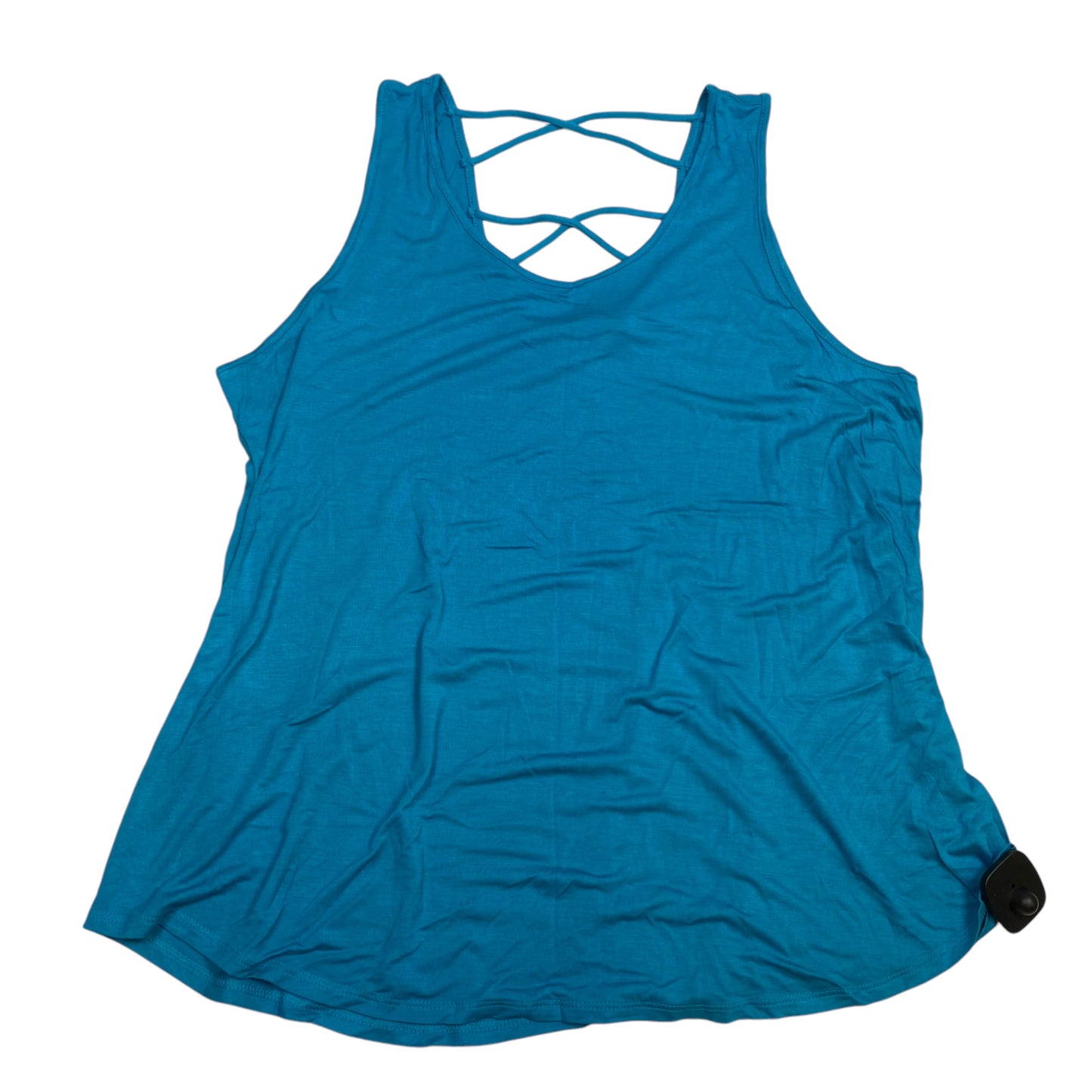 Top Sleeveless Basic By Apt 9 In Blue, Size: Xl