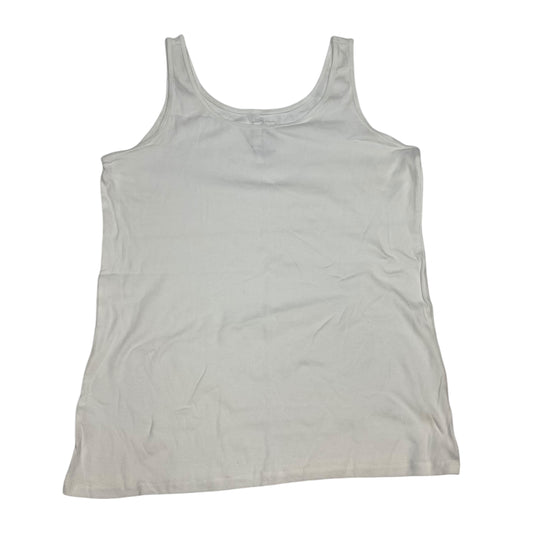 Tank Top By Sonoma In White, Size: Xl