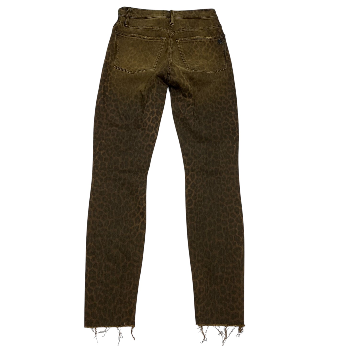 Jeans Skinny By Black Orchid In Animal Print, Size: 2