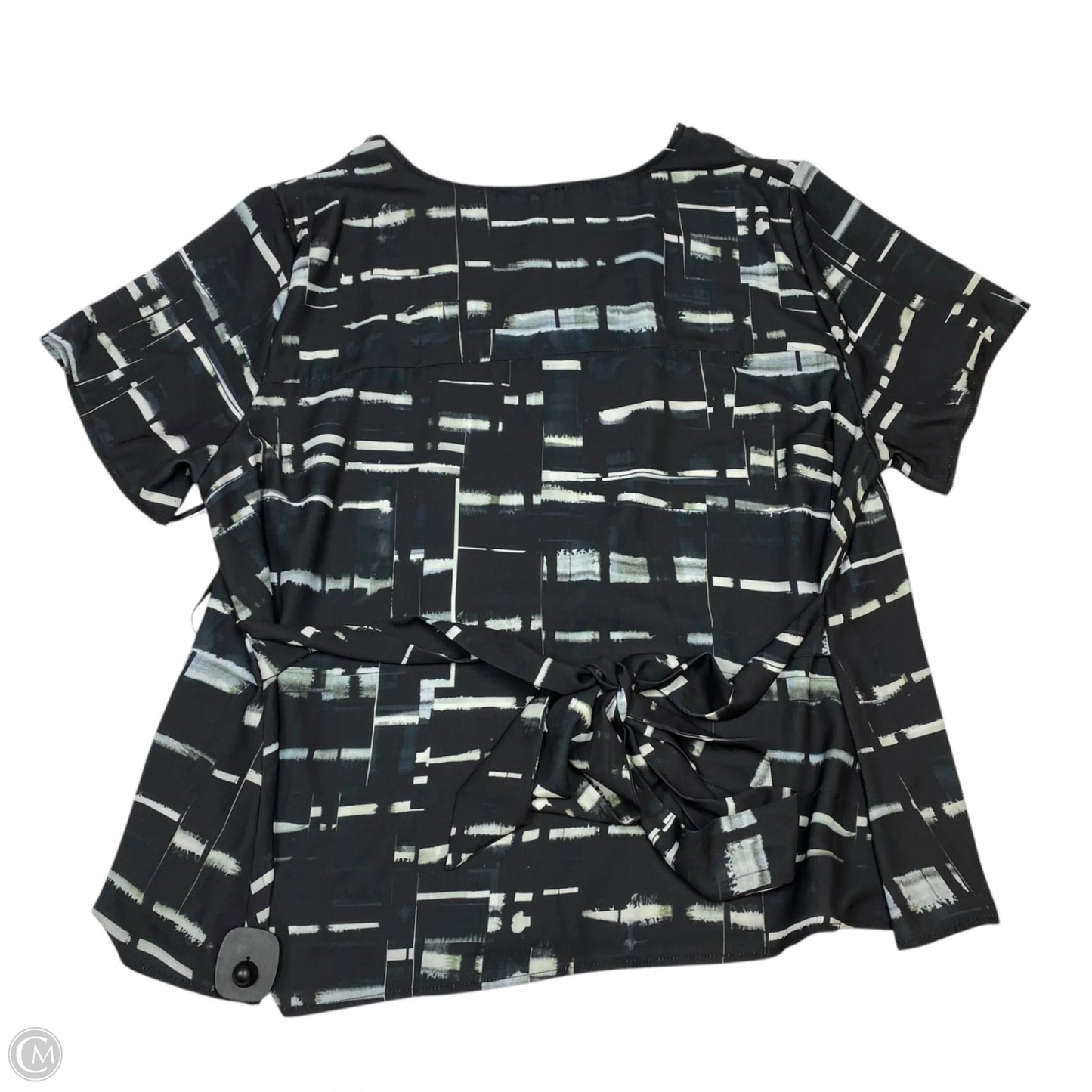 Top Short Sleeve By Rebel In Black, Size: 3x