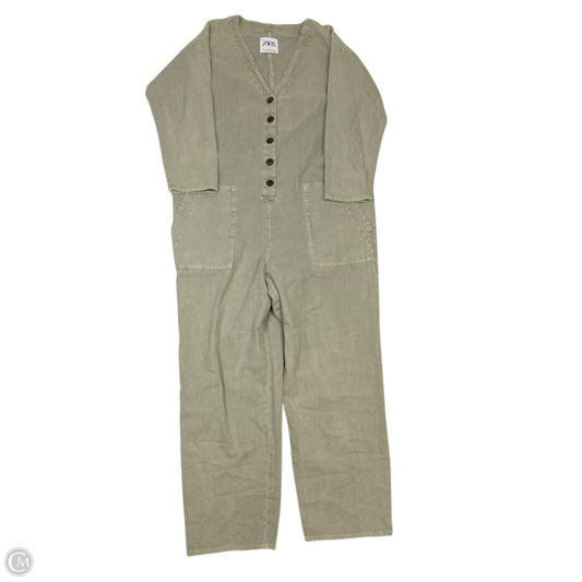 Jumpsuit By Zara In Green, Size: S