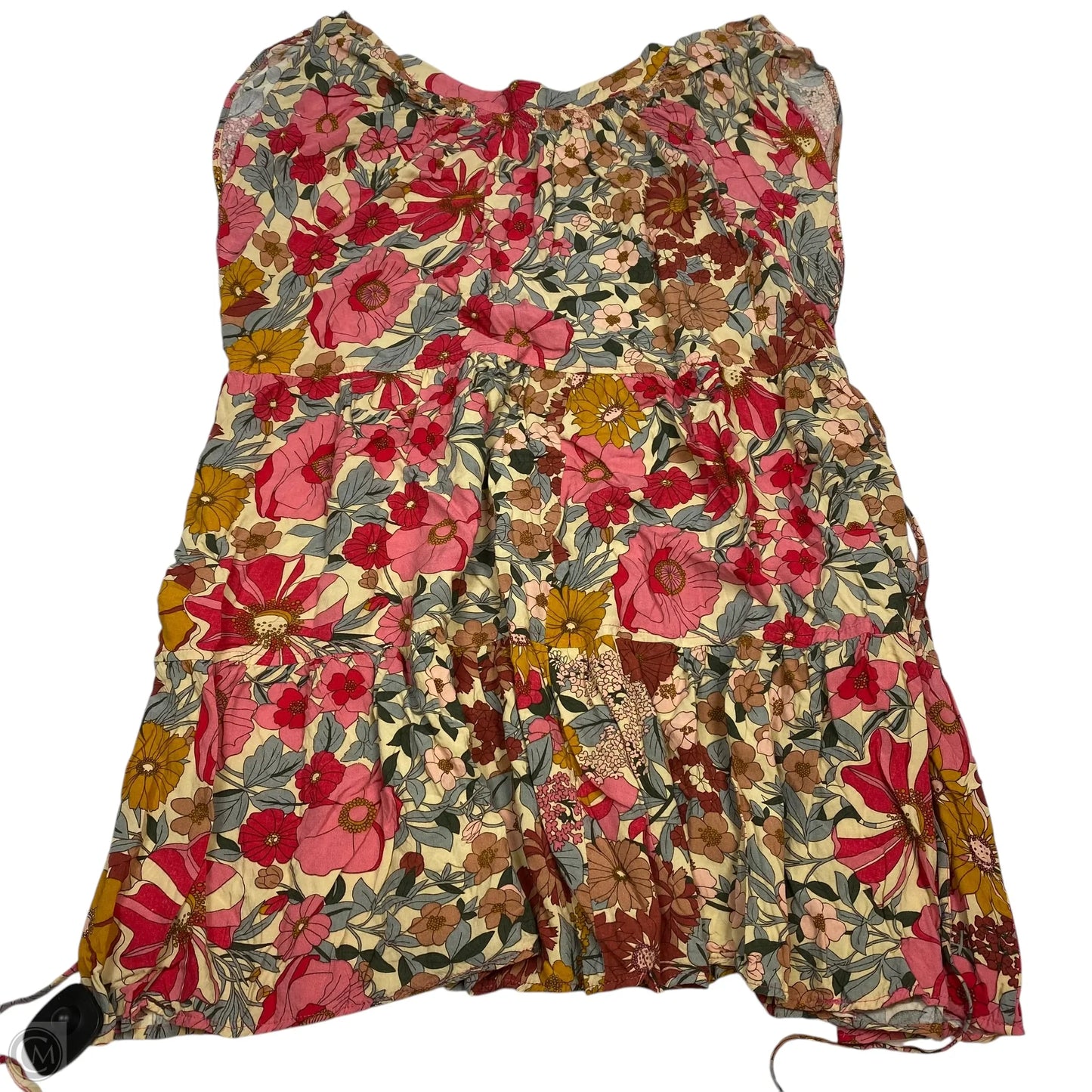 Tunic Sleeveless By Umgee In Red & Yellow, Size: Xl