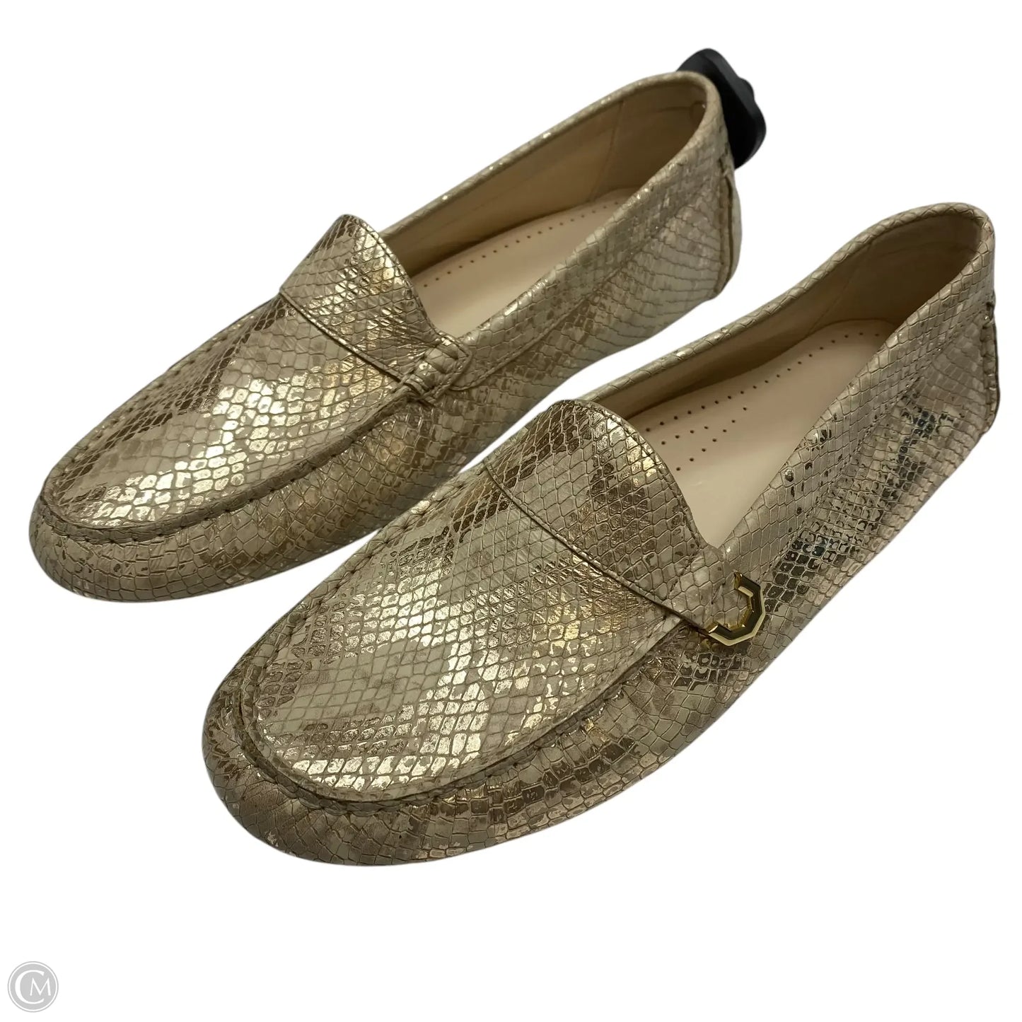 Shoes Designer By Cole-haan In Gold, Size: 8.5